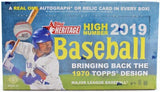 Topps 2019 Heritage High Number Baseball Hobby Box