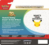 Pokémon 30th Celebration Tech Sticker Collection Random