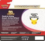 Pokémon 30th Celebration Tech Sticker Collection Random
