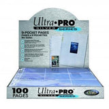Ultra PRO Silver 9-Pocket Page - 100 Pages