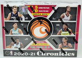 Panini 2020-21 NBA Chronicles Basketball Trading Card Mega Box 100 Cards