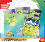 Pokémon 30th Celebration Tech Sticker Collection Random