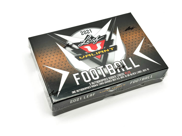 2021 Leaf Valiant Football Hobby Box