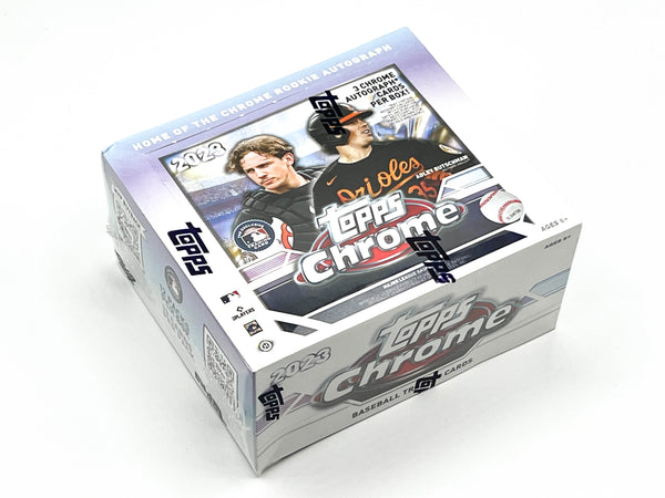 2023 Topps Chrome Baseball Jumbo Box