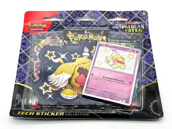 Pokemon Paldean Fates Tech Sticker Collection (Random Art)