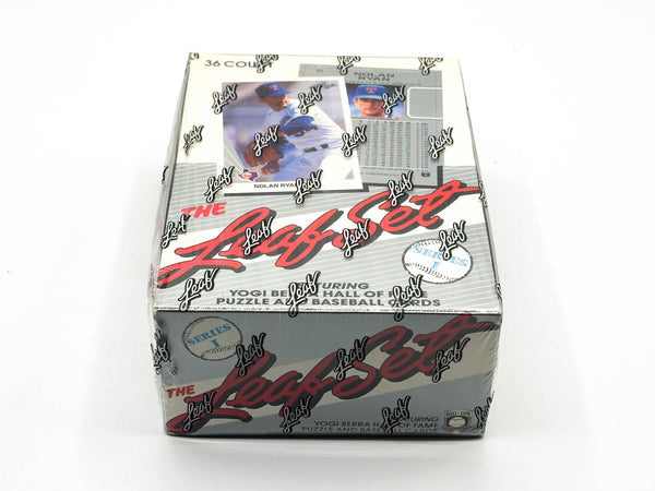 1990 The Leaf Set Series 1 Baseball Box