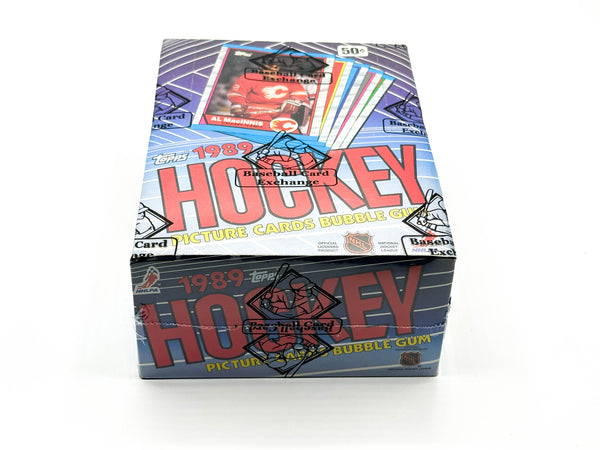 1989/90 Topps Hockey Wax Box (BBCE)