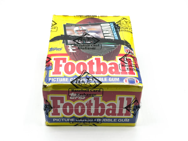 1985 Topps Football Wax Box (BBCE)(X-OUT)