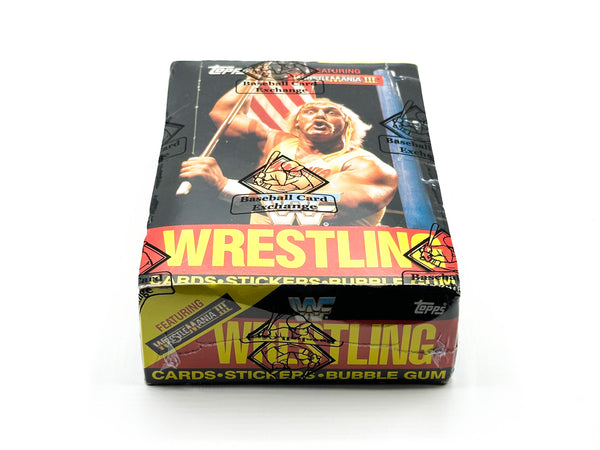 1987 Topps WWF Wrestling Wax Box (BBCE)