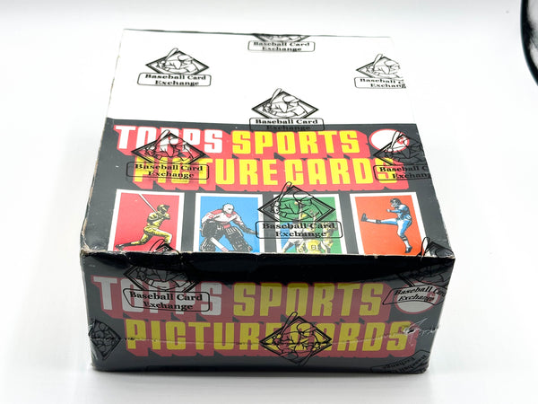 1985 Topps Baseball Rack Box FASC (BBCE)
