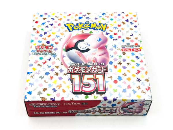 Japanese Pokemon 151 Booster Box - SV2a: Pokemon Card 151 (SV2a)