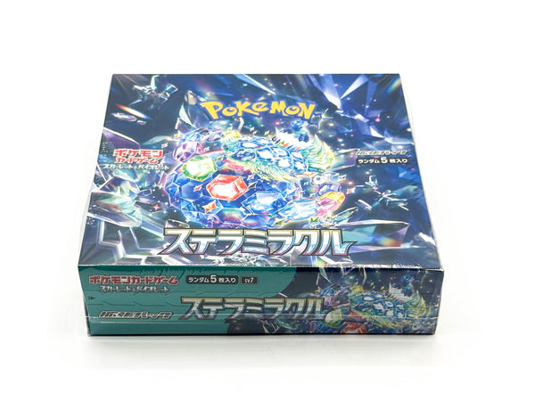 Japanese Pokemon Stellar Miracle Booster Box - SV7: Stellar Miracle (S HotCardboard Japanese Pokemon Stellar Miracle Booster Box - SV7: Stellar Miracle (S HotCardboard