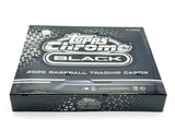 2020 Topps Chrome Black Baseball Hobby Box