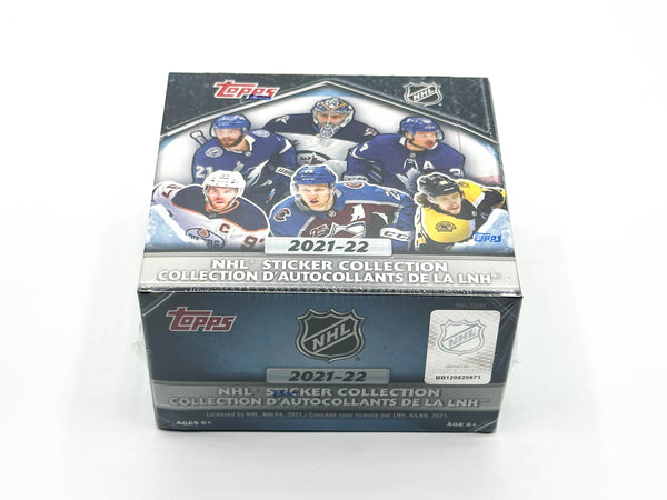 2021 Topps NHL Stickers Box