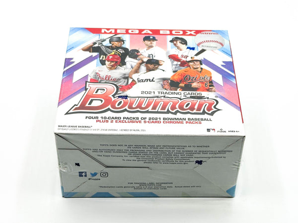2021 Bowman Baseball Mega Box