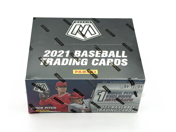 2021 Mosaic Baseball Quick Pitch Box