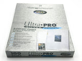 Ultra Pro Silver Series 9-Pocket Pages 100ct Box