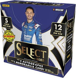 Panini 2025 Select NASCAR Racing Hobby Trading Card Box 2 Autographs