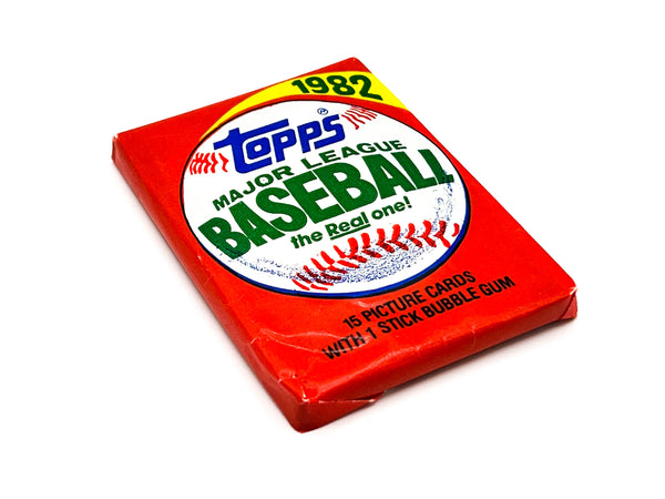 1982 Topps Baseball Wax Pack