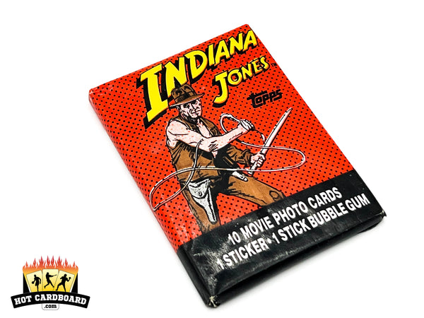 1984 Topps Indiana Jones Wax Pck
