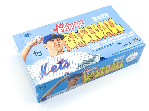 2021 Topps Heritage Baseball Hobby Box