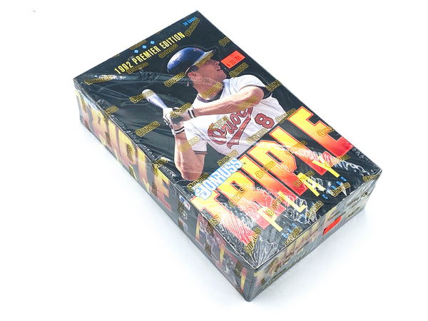 1992 Donruss Triple Play Baseball Box